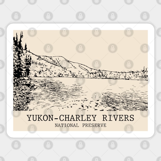 Yukon-Charley Rivers National Preserve Magnet by Lakeric